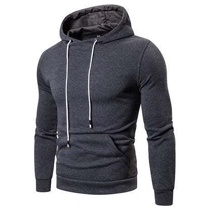 Herren Kapuzenpullover Soft Baumwolle Kängurutasche Modern