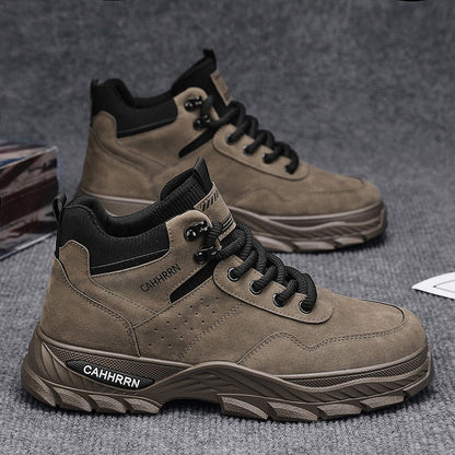 Wanderschuhe Herren Robust Atmungsaktiv Rutschfest
