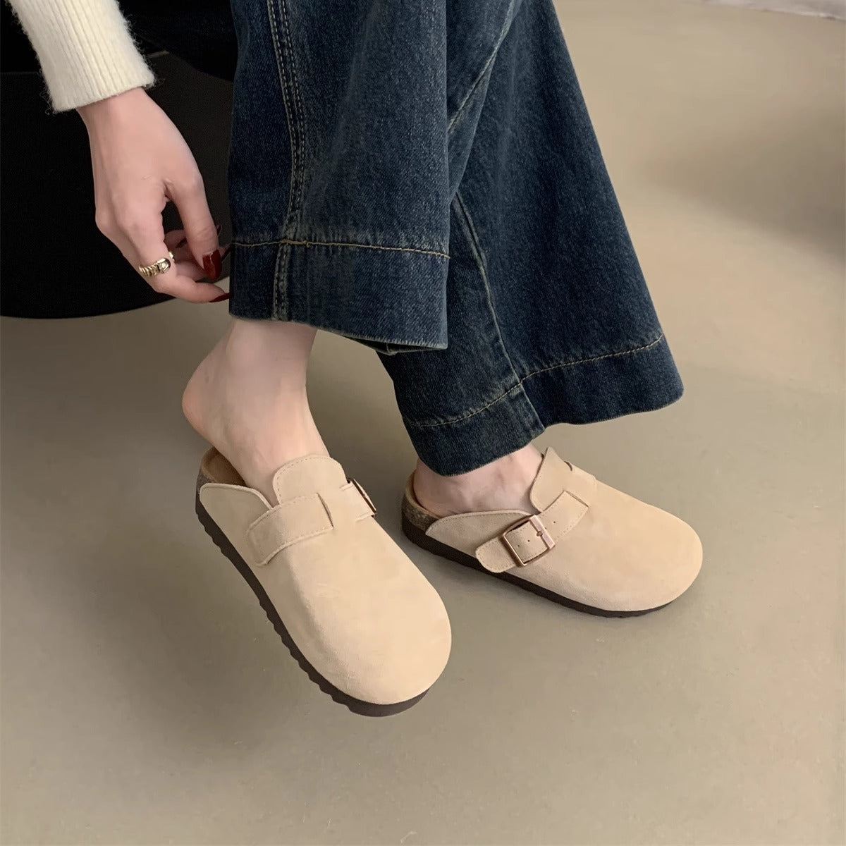 Damen Mokassins Elegante Bequeme Schuhe Frauen