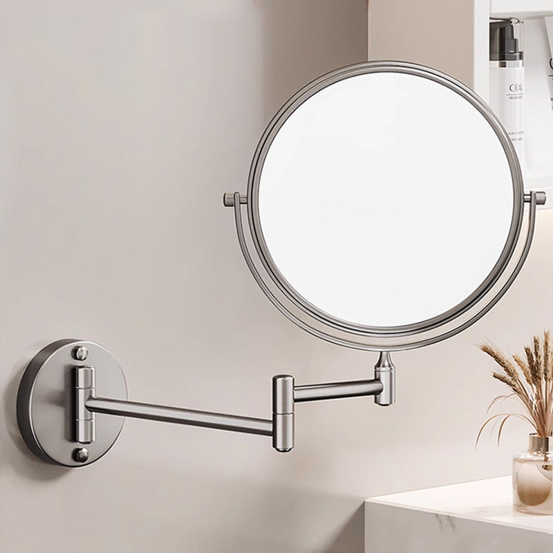 Wandspiegel Rasier Spiegel LED Beleuchtung 360° Drehbar Vergrößerung 1X/10X