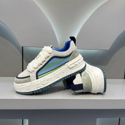 Damen Sneaker Chunky Mode Schuhe Bequem Strapazierfähig