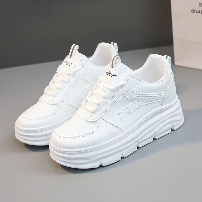 Damen Sneaker Hoch Sohle Atmungsaktiv Sportlich