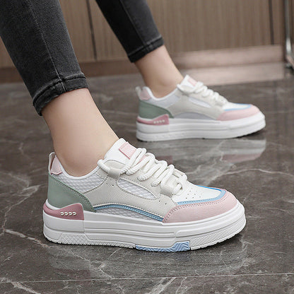 Damen Sneaker Sportlich Laufschuhe Weich