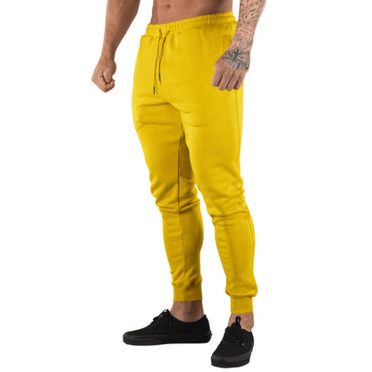Herren Sport Hose Elastisch Mit Reißverschluss