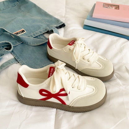 Damen Sneaker Retro-Style Sportlich Komfortabel