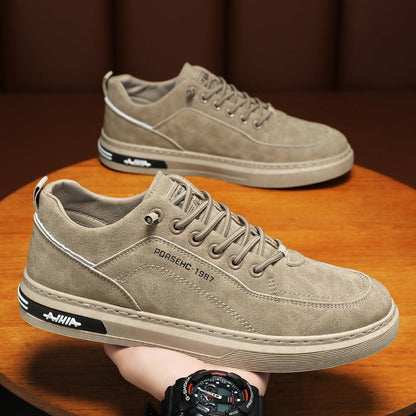 Damen Sneaker Sportlich Weiches Wildleder Komfortabel