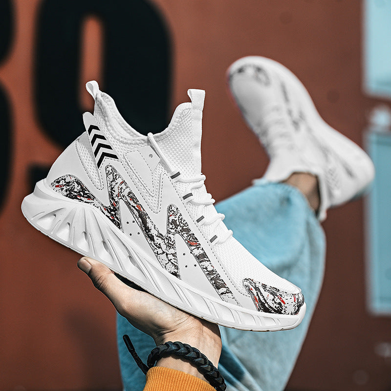 Damen Laufschuhe Komfortabel Elastisch Sportlich