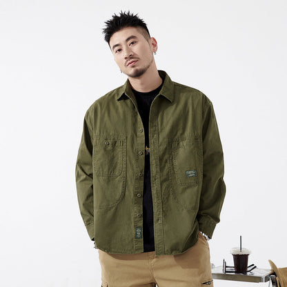 Herren Hemd mit Taschen Funktionsshirt Outdoor