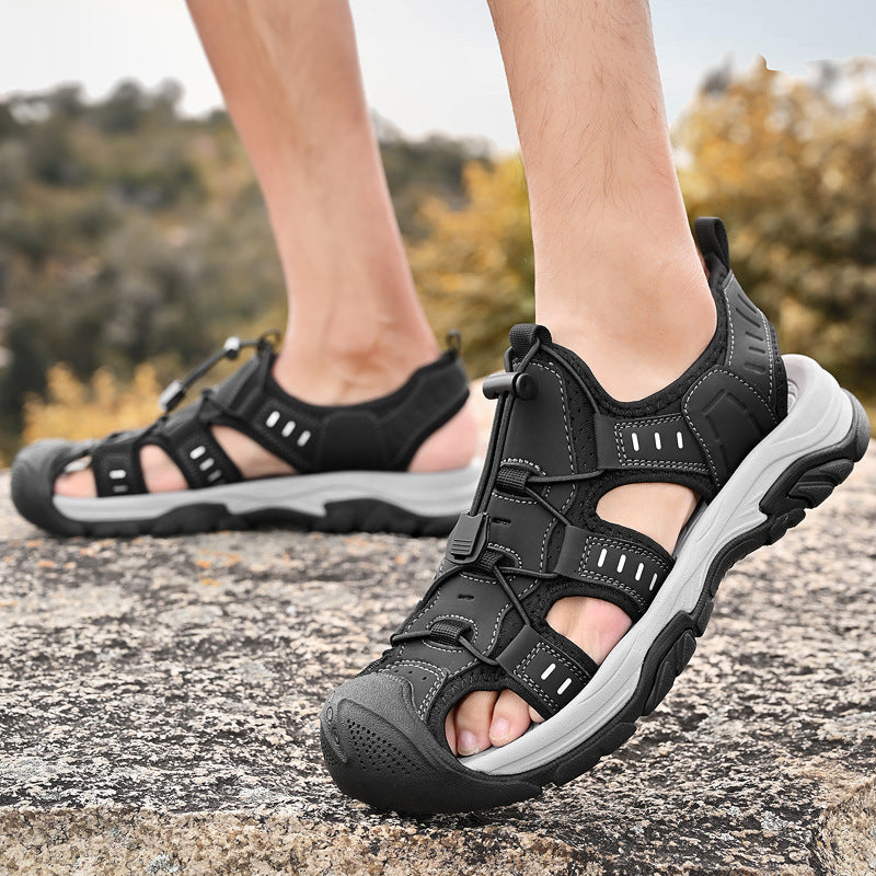 Damen Sandalen Outdoor Bequem Schnellschnürsystem