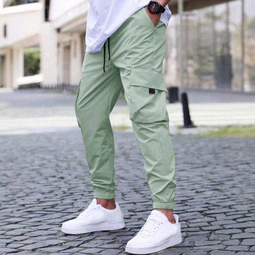 Herren Cargo-Hose Bequem Vieltaschen Elastisch - BerlinGlamour
