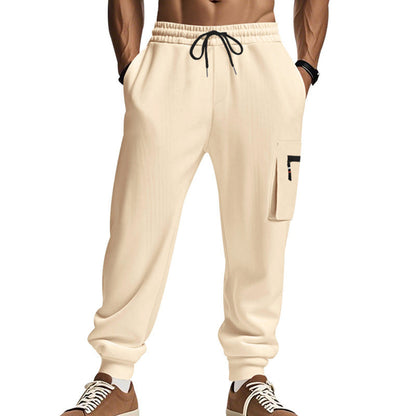 Herren Hosen Freizeit Bequem mit Seitentaschen