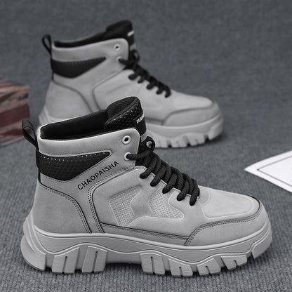Damen Sneaker High-Top atmungsaktiv rutschfest Outdoor Schuhe - BerlinGlamour