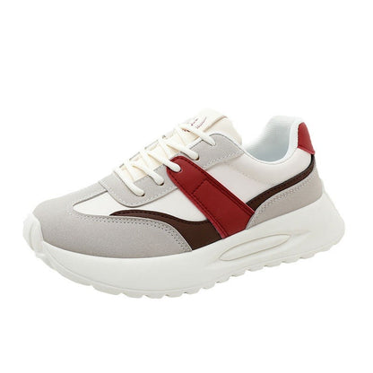 Damen Sneaker Sportlich Chunky atmungsaktiv Schwarz