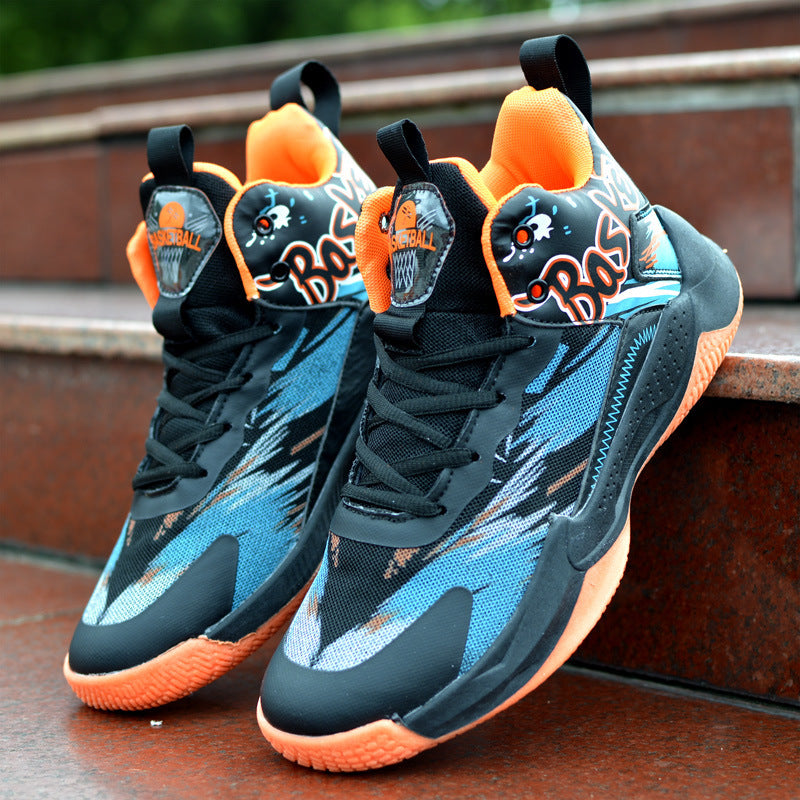 Damen Basketball-Sneaker Rutschfest Komfortabel Sportschuhe