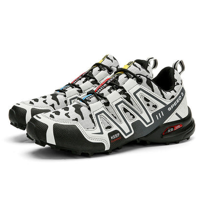 Damen Trail-Sneaker Atmungsaktiv Rutschfest Outdoor-Schuh