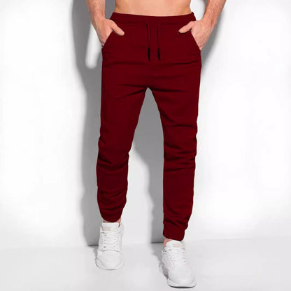 Herren Jogginghose Sportlich Mit Seitentaschen Bequem