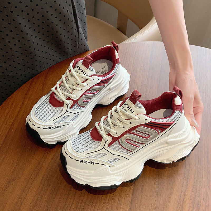 Damen Sportschuhe Sneaker Atmungsaktiv Komfortabel