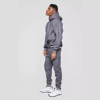 Herren Sportset Sweatshirt Jogginghose Bequem Sportlich