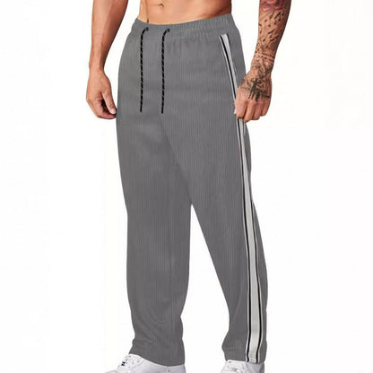 Herren Sport Hose mit Streifen Modern Freizeit