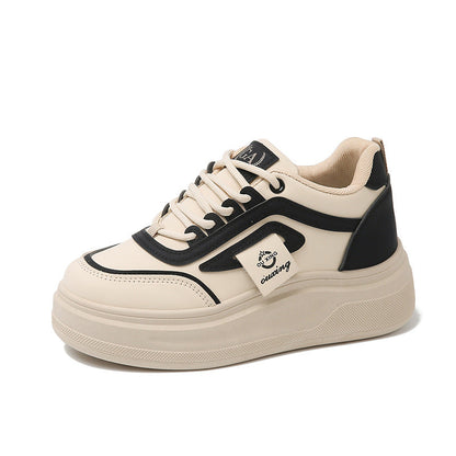 Damen Sneaker Sportlich Plateau Schuhe Modisch