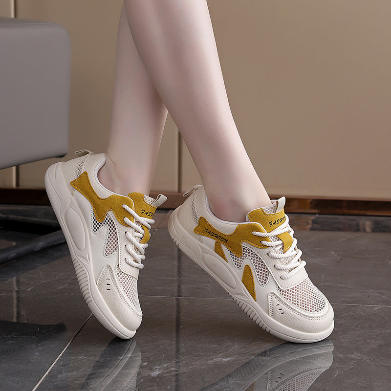 Damen Sneaker atmungsaktiv Mesh bequem Laufschuhe
