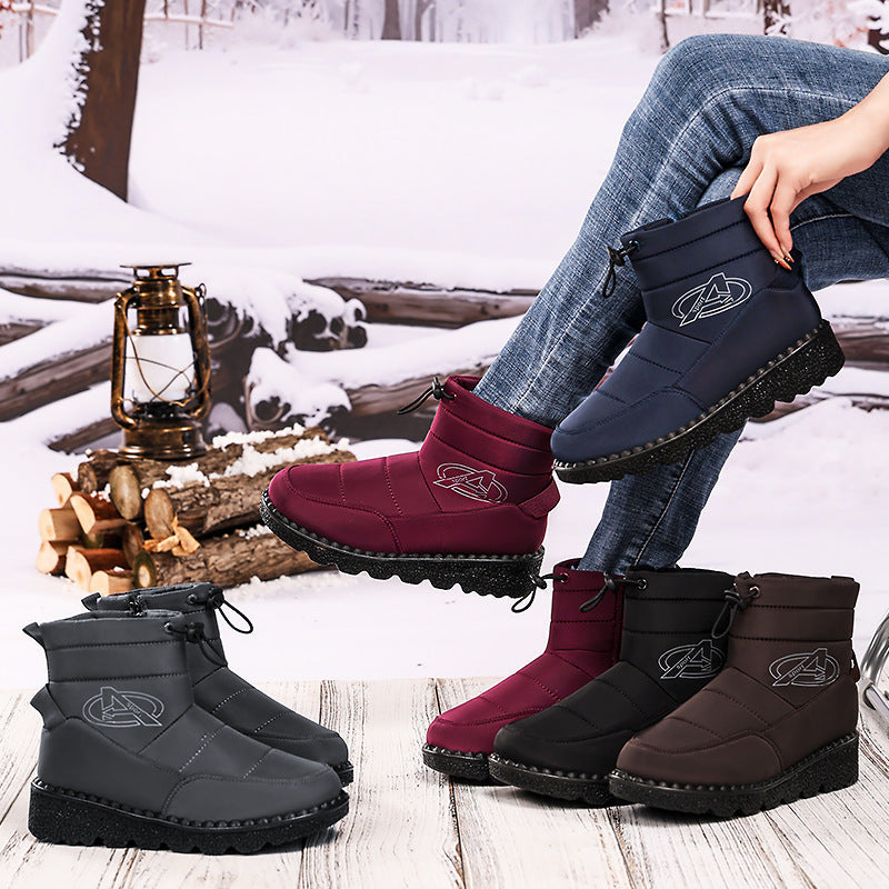 Damen Winterboots Wärmend Rutschfest Schnee Stiefel