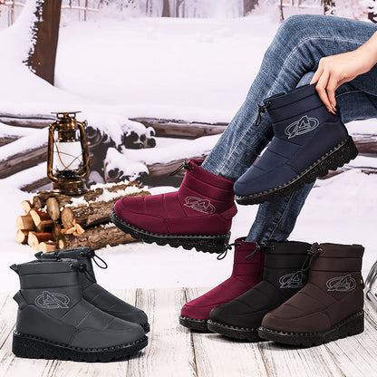 Damen Winterboots Wärmend Rutschfest Schnee Stiefel