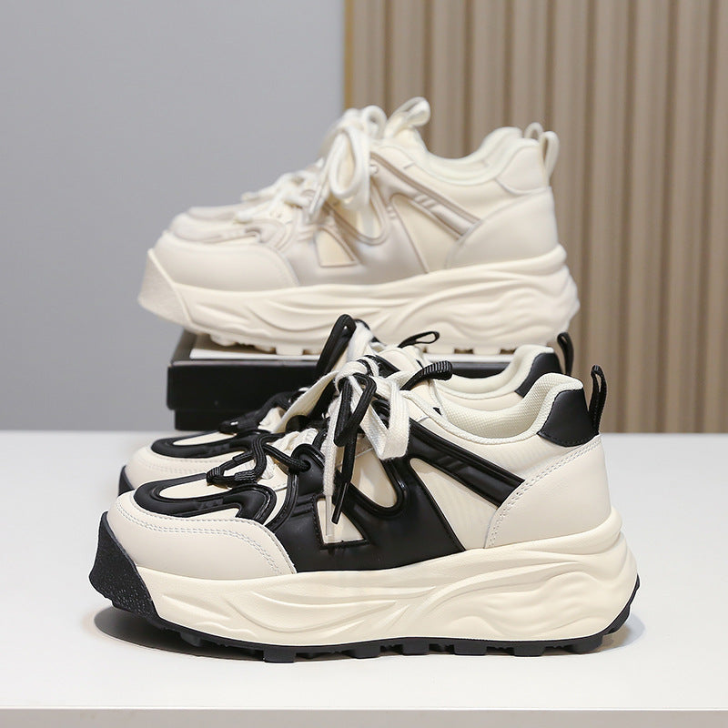 Damen Sneaker Chunky Atmungsaktiv Bequem