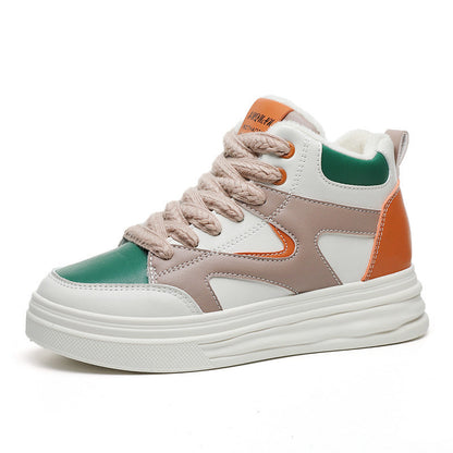 Damen Sneaker High-Top modisch Trendfarben