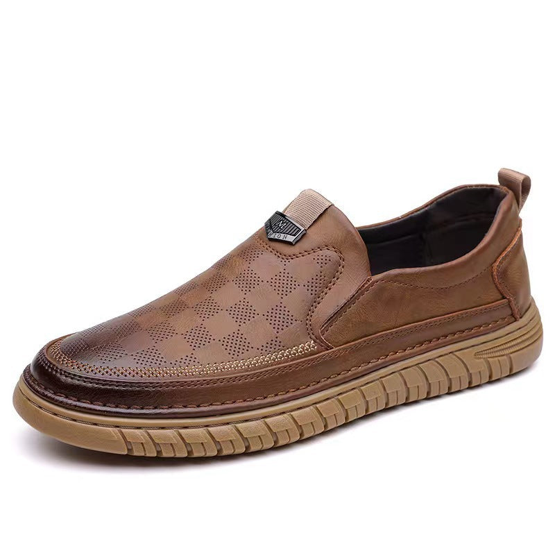 Bequeme Herren Loafers Freizeitschuhe Lederschuhe
