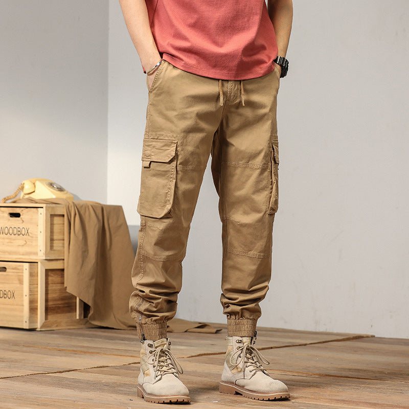 Herrenhose Urban Style Vieltaschig Elastisch