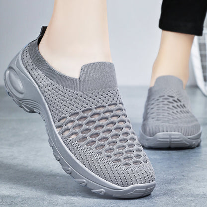 Damen Sportschuhe Atmungsaktiv Flexibel Sneaker Frauen