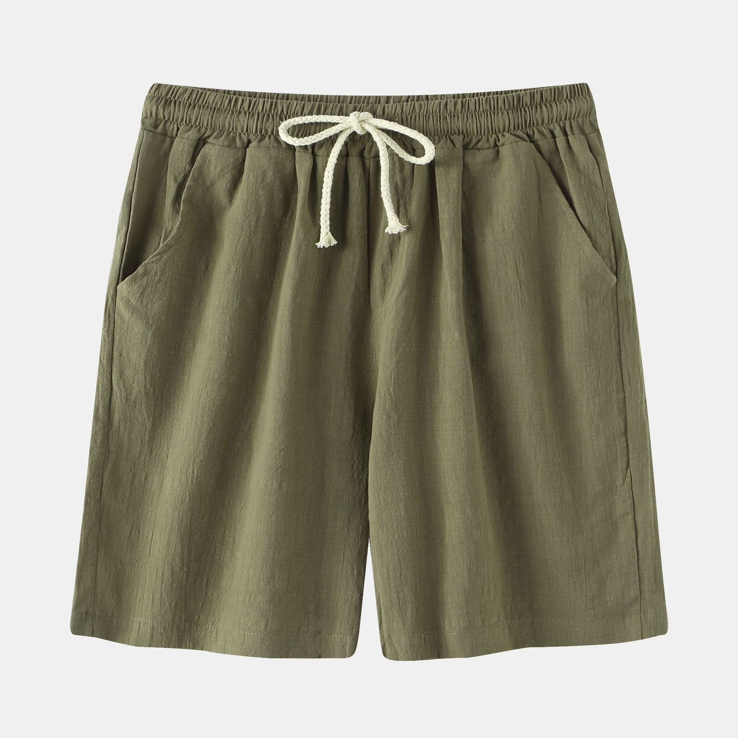Herren Shorts Elastischer Bund Seitentaschen Sommer