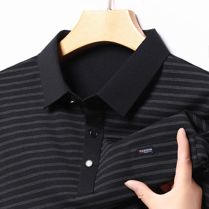 Herren Polo-Shirt Gestreift Modern Sportlich