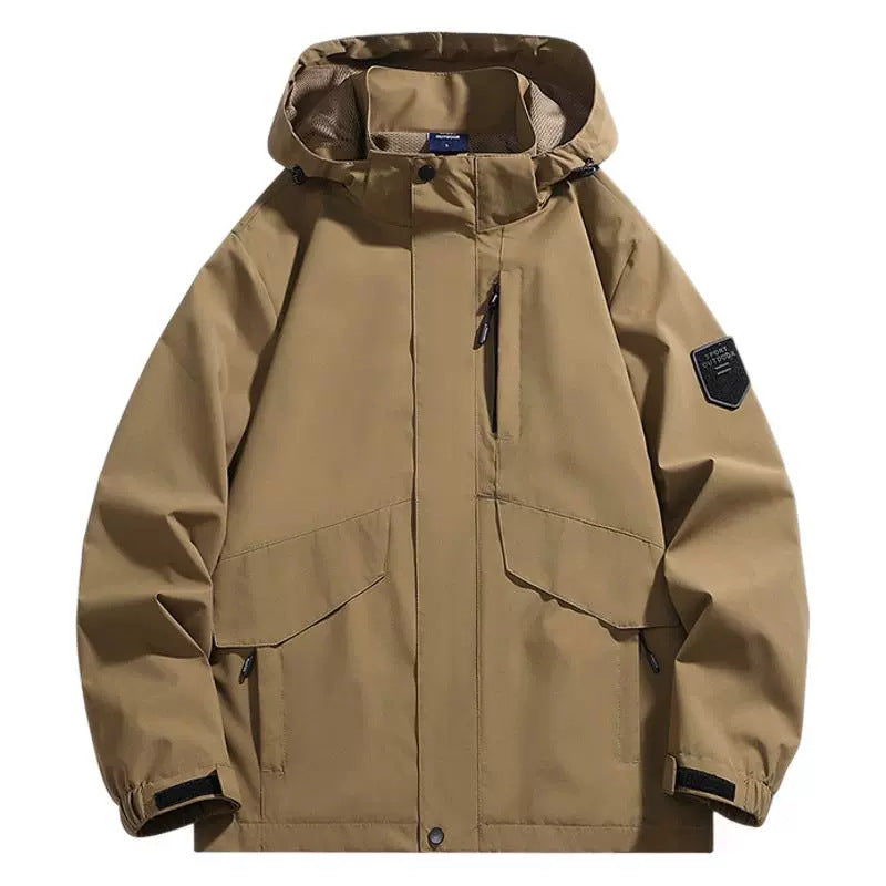 Wasserfestes Outdoor-Jacket Herren Regenjacke Funktionell