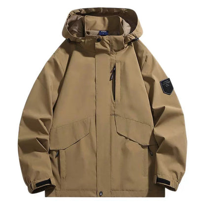 Wasserfestes Outdoor-Jacket Herren Regenjacke Funktionell