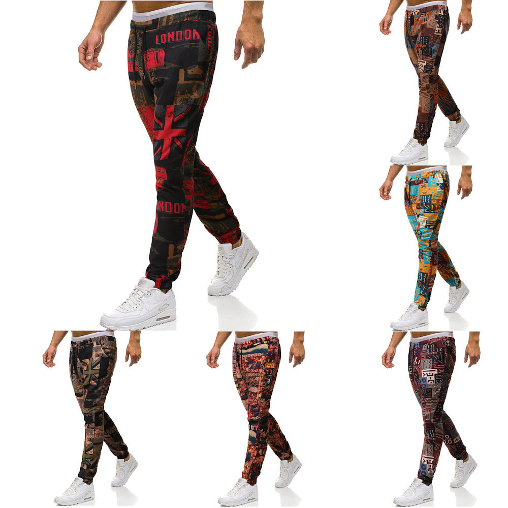Herren Sporthose Modern mit Trend-Muster Sportlich - BerlinGlamour