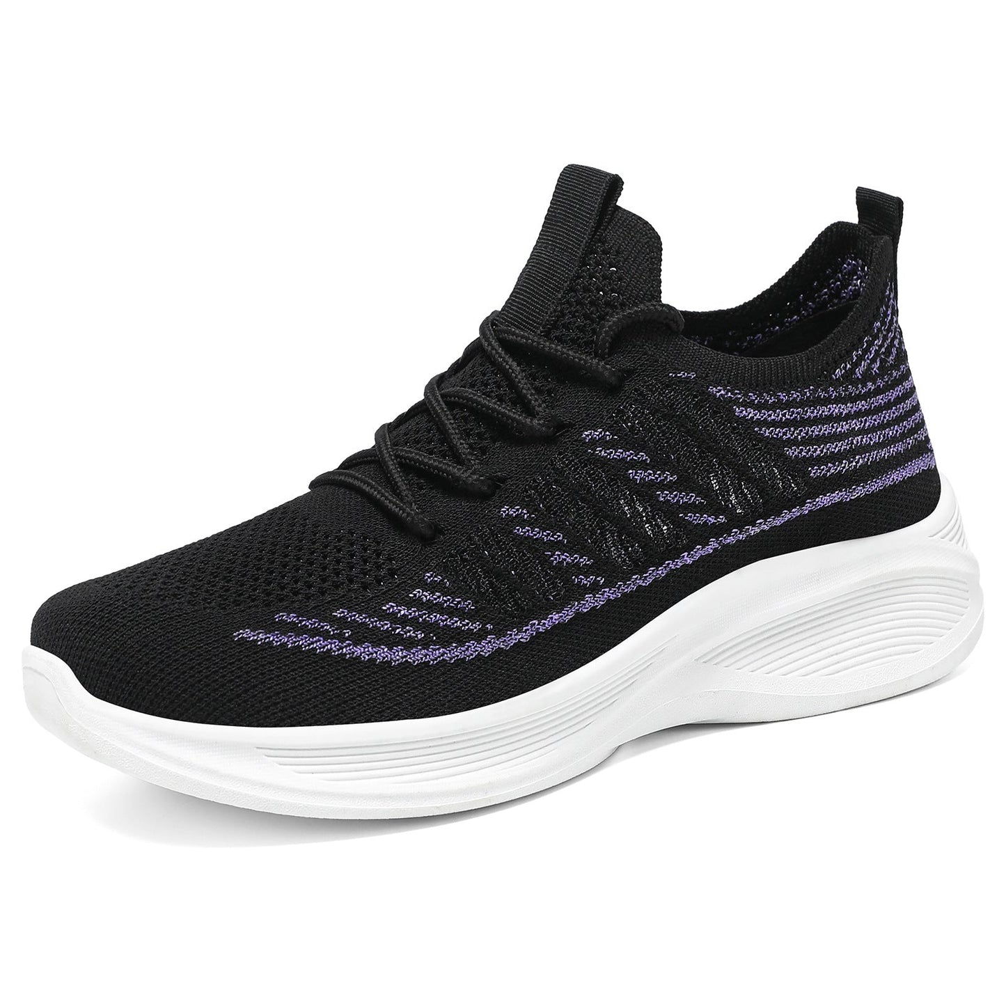 Damen Sneaker Sportlich Elastisch Knit Schuhe
