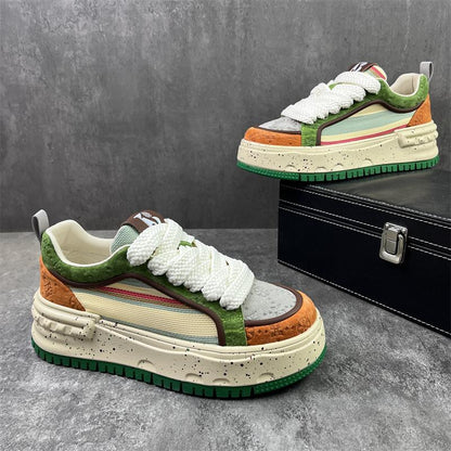 Damen Sneaker Sportlich Mehrfarbig Flexibel