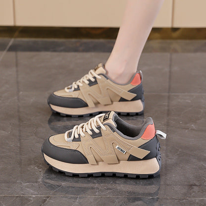 Damen Sneaker Sportlich Elastisch Komfortabel Laufschuhe