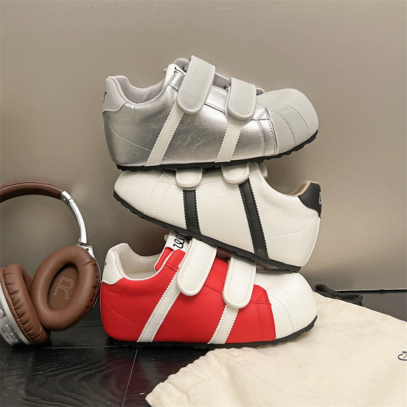 Damen Sneaker Sportlich Rutschfest Mit Klettverschluss - BerlinGlamour