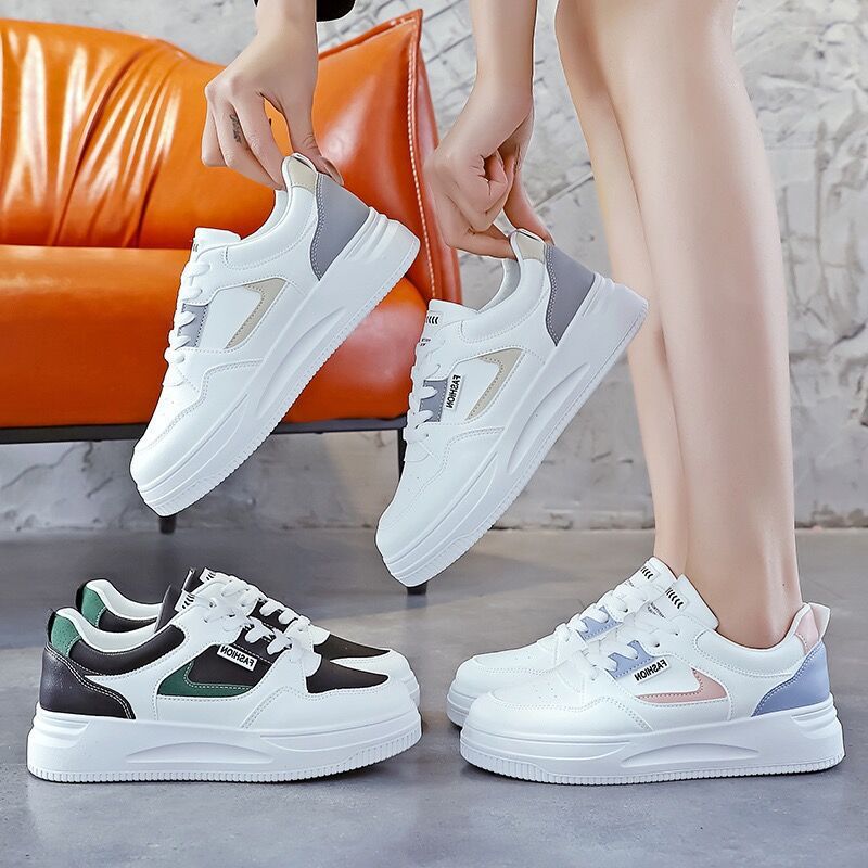 Damen Sneaker Modern Bequem Gepolstert Rutschfest