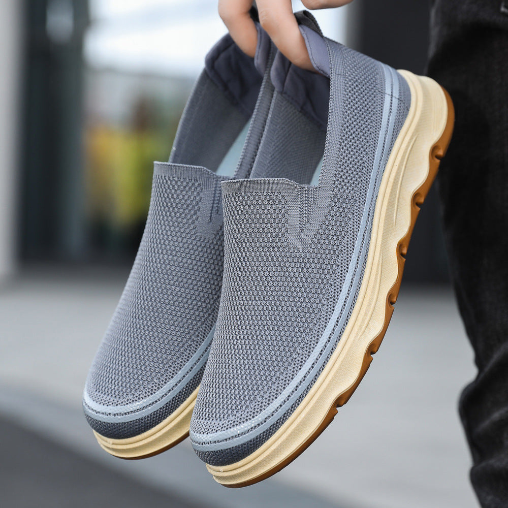 Damen Laufschuhe Atmungsaktiv Slip-On Sport