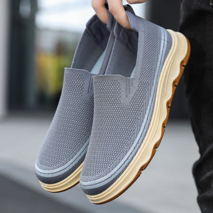 Damen Laufschuhe Atmungsaktiv Slip-On Sport