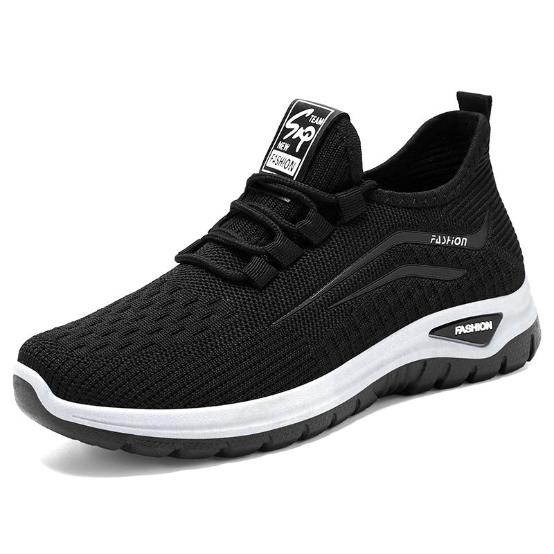 Damen Sneaker Atmungsaktiv Freizeit Schuhe Bequem Elastisch