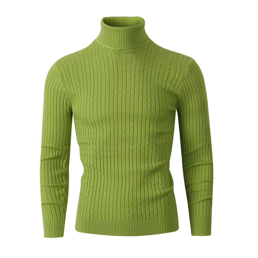 Herren Rollkragenpullover Modern Trendig Warm