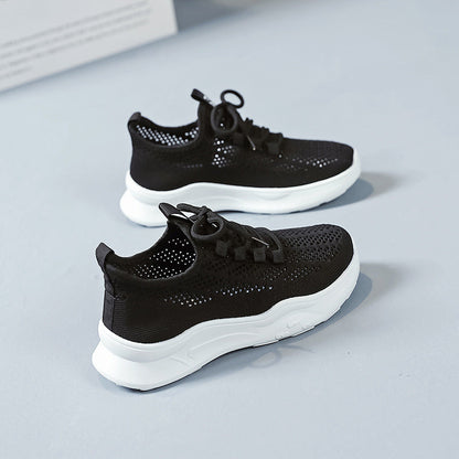 Damen Sneaker Atmungsaktiv Freizeitschuhe Netzdesign Rutschfest
