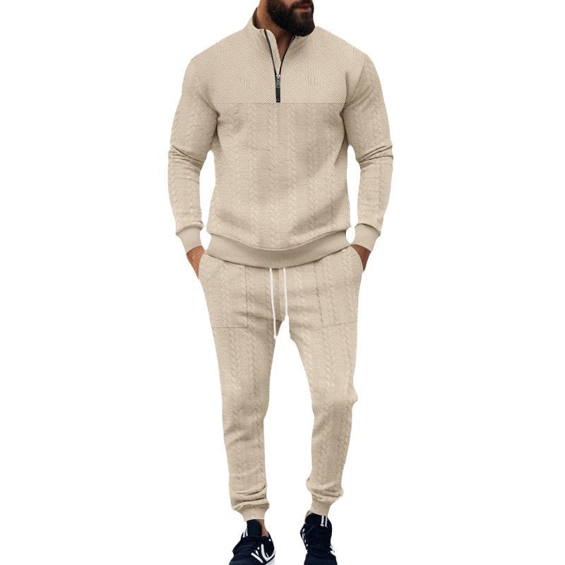 Herren Sportset Atmungsaktiv Strukturiert Modern