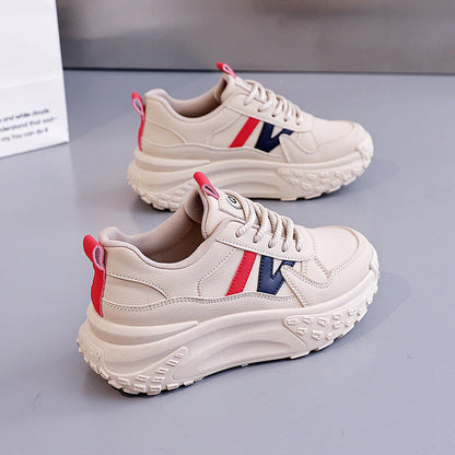 Damen Sneaker Chunky Bequem Komfortabel Sportlich