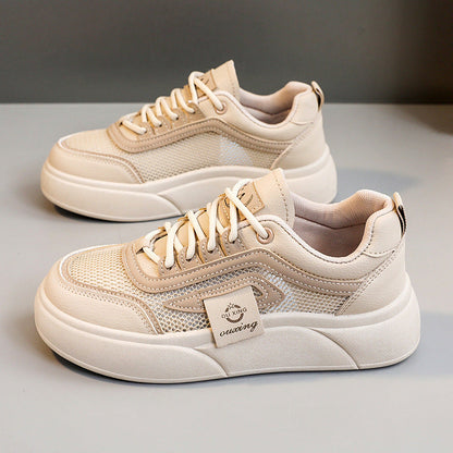 Damen Sneaker Trendsport Schuhe Atmungsaktiv Komfort